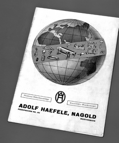 Primeiro catálogo de acessórios para móveis da Häfele