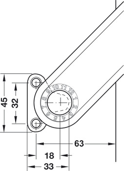 Articulador, Componente individual da tampa de acabamento