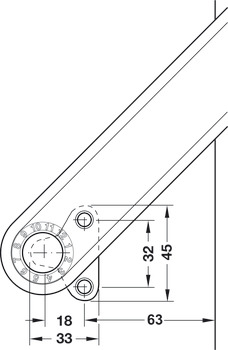 Articulador, Componente individual da tampa de acabamento