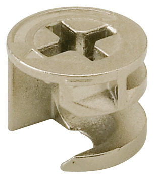 Caixa do conector, Häfele Minifix 12, liga de zinco, sem borda