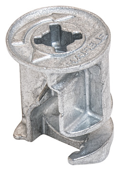 Caixa do conector, Häfele Minifix<sup>®</sup> 15, liga de zinco, sem borda
