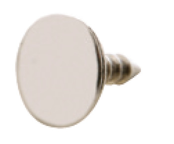 Placa para ímã, ou pulsador K Push, encaixe com pino de Ø 3 mm