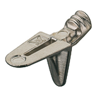 Componente de fixação, Para prateleiras de madeira, Para encaixar em furo Ø 5 mm