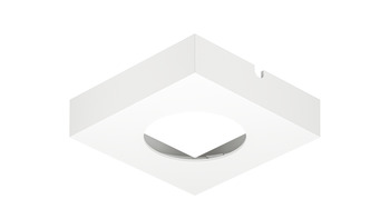Iluminação baixa para caixa de armário, para módulo de luz Häfele Loox5 para furo de Ø 58 mm, aço